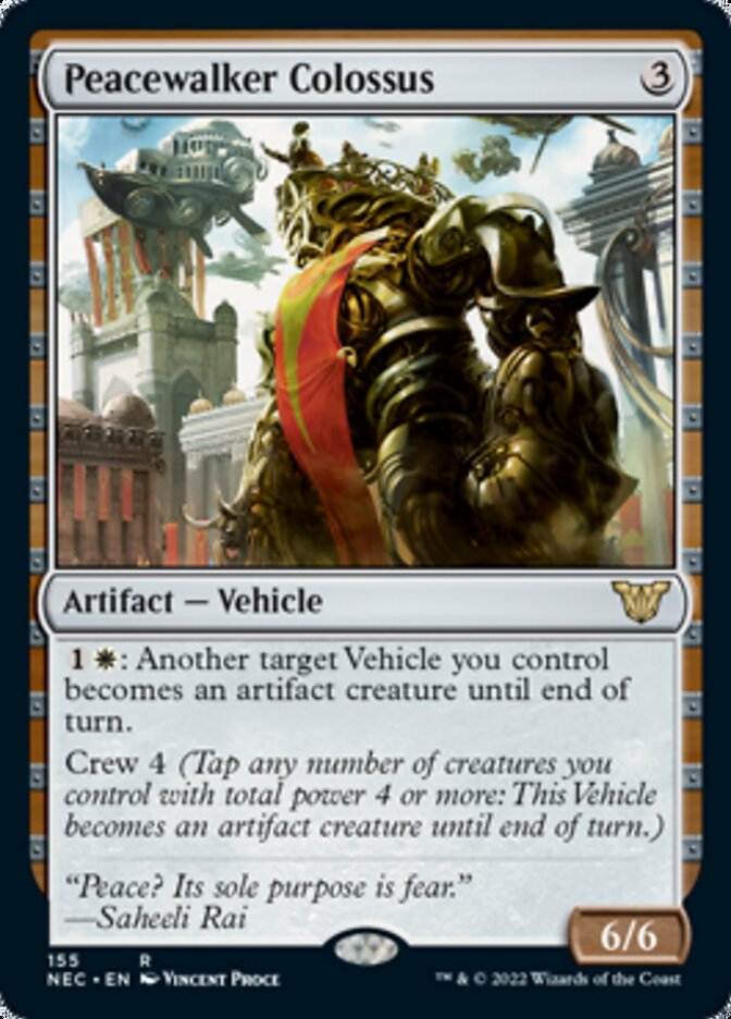 Peacewalker Colossus [Kamigawa: Neon Dynasty Commander] | Cards and Coasters CA