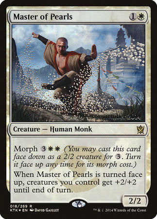 Master of Pearls [Khans of Tarkir Promos] | Cards and Coasters CA