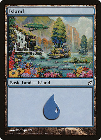 Island (287) [Lorwyn] | Cards and Coasters CA