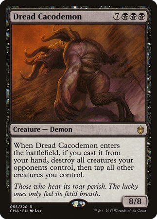 Dread Cacodemon [Commander Anthology] | Cards and Coasters CA