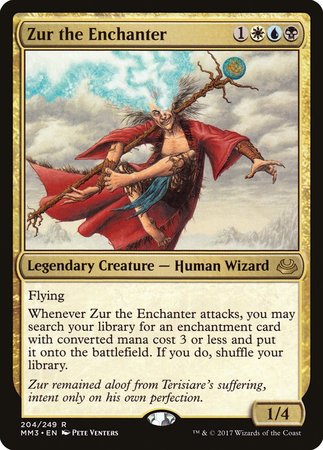 Zur the Enchanter [Modern Masters 2017] | Cards and Coasters CA