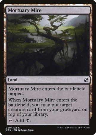 Mortuary Mire [Commander 2019] | Cards and Coasters CA