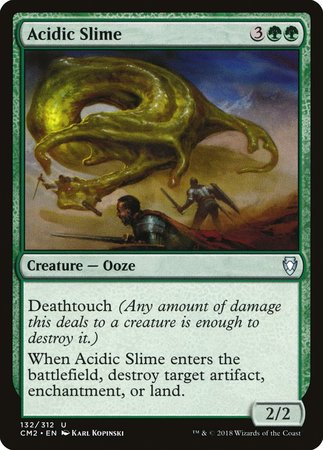 Acidic Slime [Commander Anthology Volume II] | Cards and Coasters CA