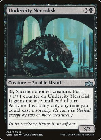 Undercity Necrolisk [Guilds of Ravnica] | Cards and Coasters CA