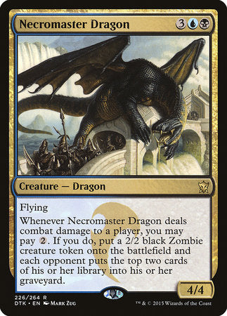 Necromaster Dragon [Dragons of Tarkir] | Cards and Coasters CA