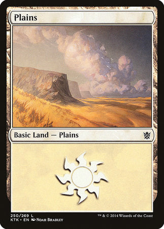 Plains (250) [Khans of Tarkir] | Cards and Coasters CA