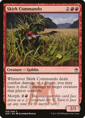 Skirk Commando [Masters 25] | Cards and Coasters CA