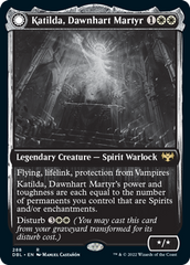 Katilda, Dawnhart Martyr // Katilda's Rising Dawn [Innistrad: Double Feature] | Cards and Coasters CA