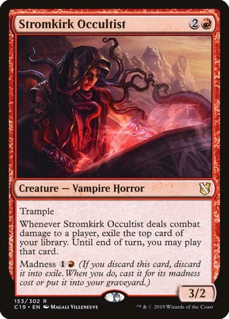 Stromkirk Occultist [Commander 2019] | Cards and Coasters CA