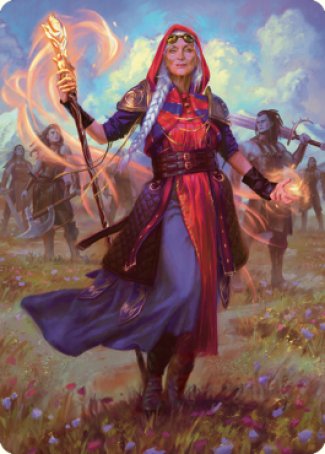 Jaya, Fiery Negotiator Art Card 1 [Dominaria United Art Series] | Cards and Coasters CA
