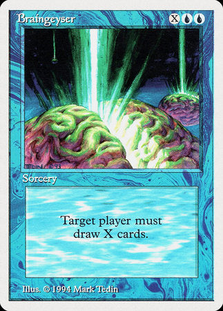 Braingeyser [Summer Magic / Edgar] | Cards and Coasters CA