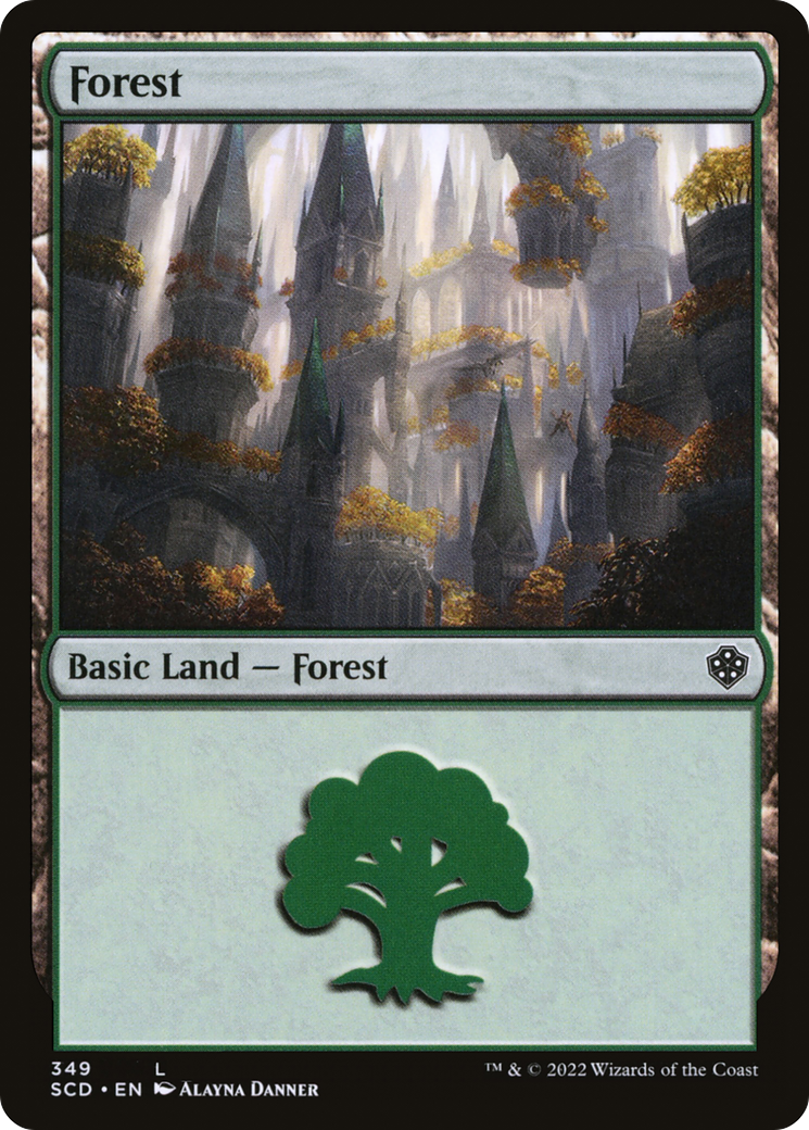 Forest [Starter Commander Decks] | Cards and Coasters CA