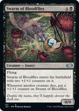 Swarm of Bloodflies [Jumpstart 2022] | Cards and Coasters CA