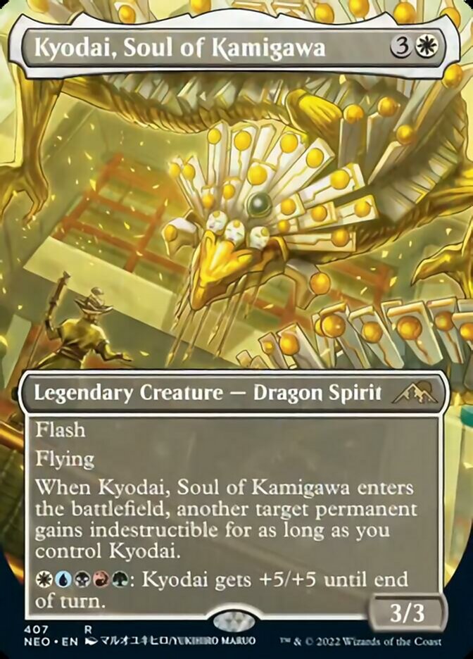 Kyodai, Soul of Kamigawa (Borderless) [Kamigawa: Neon Dynasty] | Cards and Coasters CA