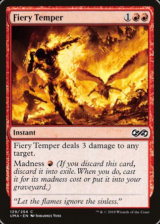 Fiery Temper [Ultimate Masters] | Cards and Coasters CA