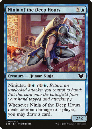 Ninja of the Deep Hours [Commander 2015] | Cards and Coasters CA