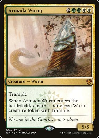 Armada Wurm [GRN Guild Kit] | Cards and Coasters CA