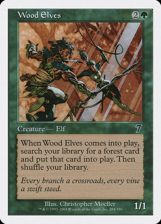 Wood Elves [Seventh Edition] | Cards and Coasters CA
