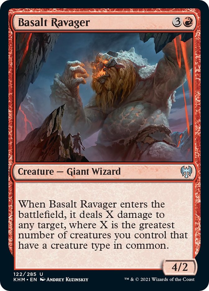 Basalt Ravager [Kaldheim] | Cards and Coasters CA