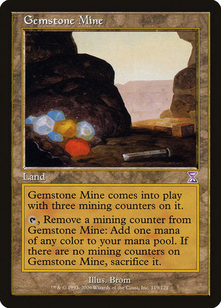 Gemstone Mine [Time Spiral Timeshifted] | Cards and Coasters CA