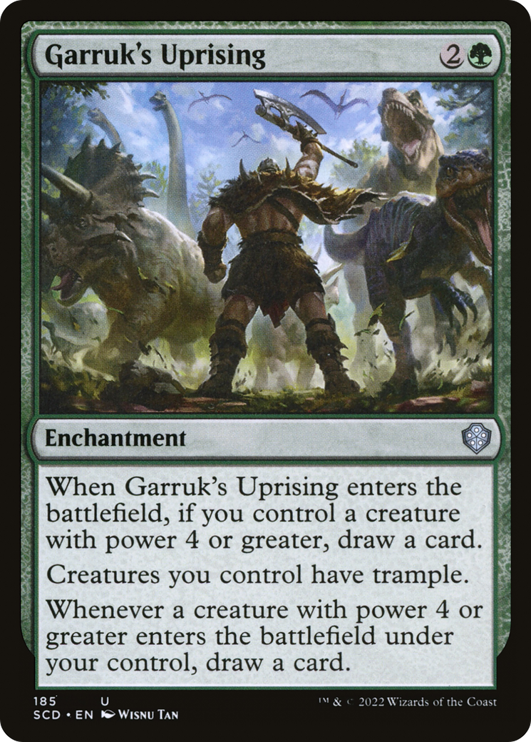 Garruk's Uprising [Starter Commander Decks] | Cards and Coasters CA