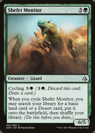 Shefet Monitor [Amonkhet] | Cards and Coasters CA