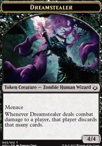Dreamstealer // Warrior Double-sided Token [Hour of Devastation Tokens] | Cards and Coasters CA