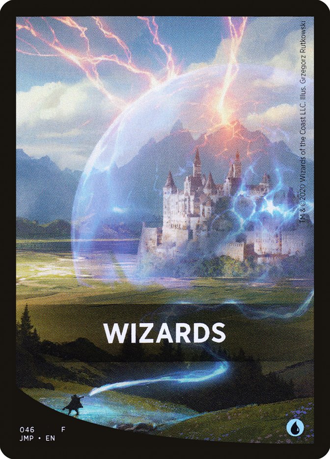 Wizards Theme Card [Jumpstart Front Cards] | Cards and Coasters CA