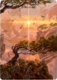 Windswept Heath Art Card [Zendikar Rising Art Series] | Cards and Coasters CA