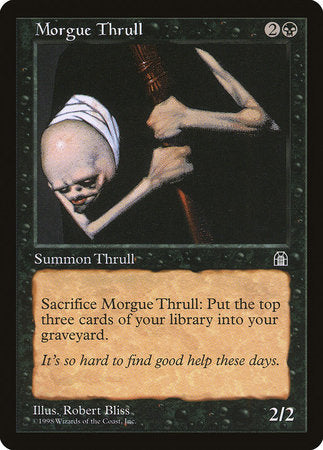 Morgue Thrull [Stronghold] | Cards and Coasters CA