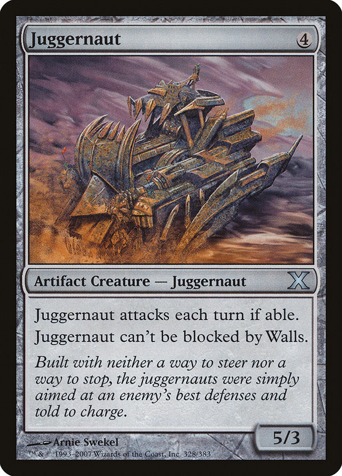 Juggernaut [Tenth Edition] | Cards and Coasters CA