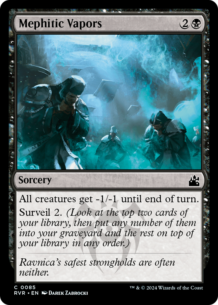 Mephitic Vapors [Ravnica Remastered] | Cards and Coasters CA