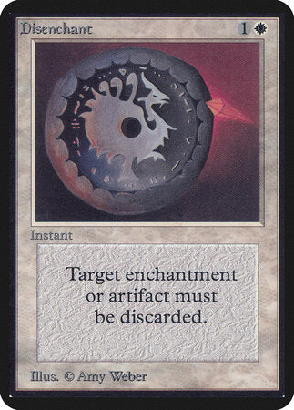 Disenchant [Limited Edition Alpha] | Cards and Coasters CA