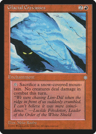 Glacial Crevasses [Ice Age] | Cards and Coasters CA