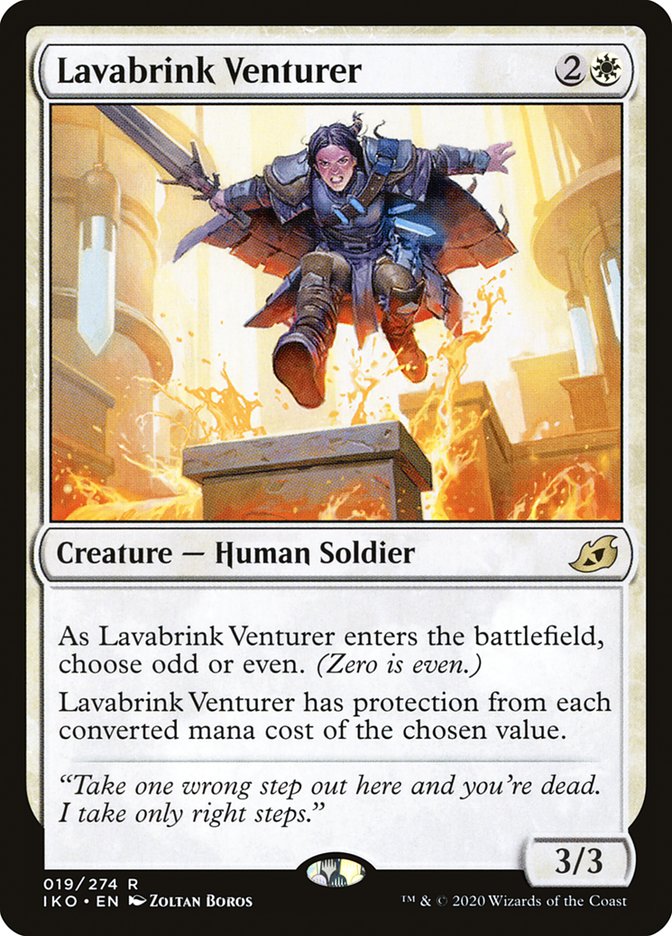 Lavabrink Venturer [Ikoria: Lair of Behemoths] | Cards and Coasters CA