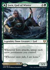 Jorn, God of Winter // Kaldring, the Rimestaff [Kaldheim] | Cards and Coasters CA