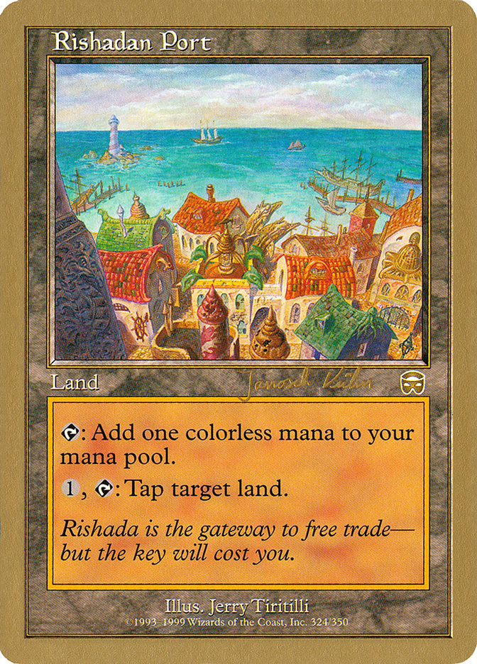 Rishadan Port (Janosch Kuhn) [World Championship Decks 2000] | Cards and Coasters CA