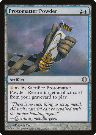 Protomatter Powder [Shards of Alara] | Cards and Coasters CA