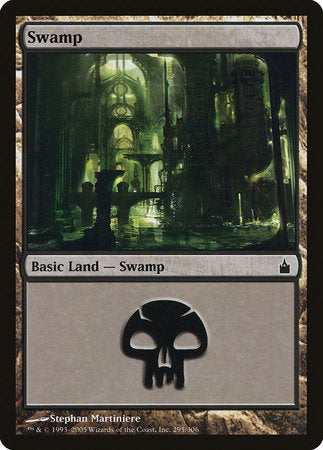 Swamp (295) [Ravnica: City of Guilds] | Cards and Coasters CA