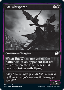 Bat Whisperer [Innistrad: Double Feature] | Cards and Coasters CA