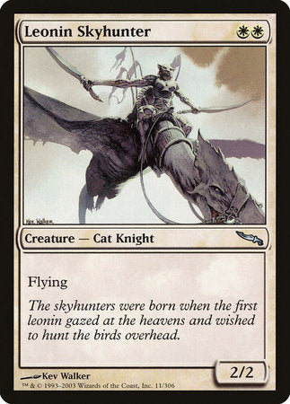 Leonin Skyhunter [Mirrodin] | Cards and Coasters CA