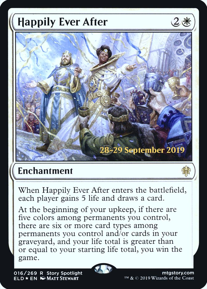 Happily Ever After  [Throne of Eldraine Prerelease Promos] | Cards and Coasters CA