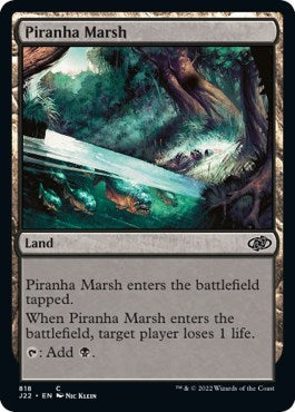 Piranha Marsh [Jumpstart 2022] | Cards and Coasters CA