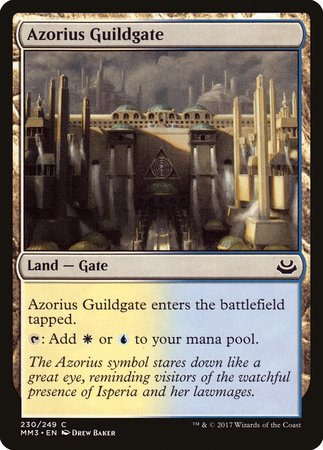 Azorius Guildgate [Modern Masters 2017] | Cards and Coasters CA