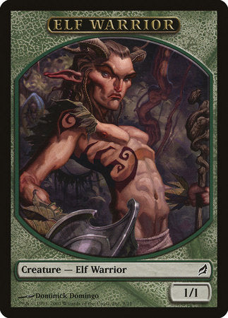 Elf Warrior Token [Lorwyn Tokens] | Cards and Coasters CA