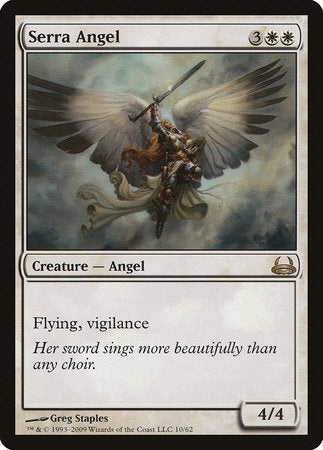 Serra Angel [Duel Decks: Divine vs. Demonic] | Cards and Coasters CA