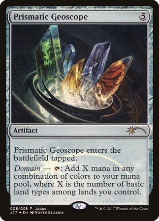 Prismatic Geoscope [Judge Gift Cards 2017] | Cards and Coasters CA