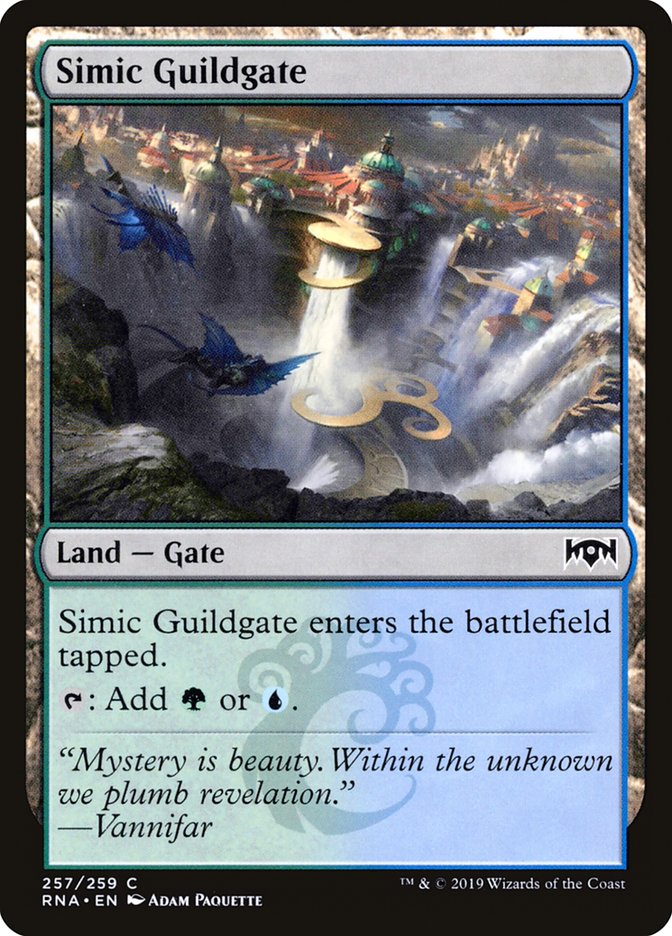 Simic Guildgate (257/259) [Ravnica Allegiance] | Cards and Coasters CA