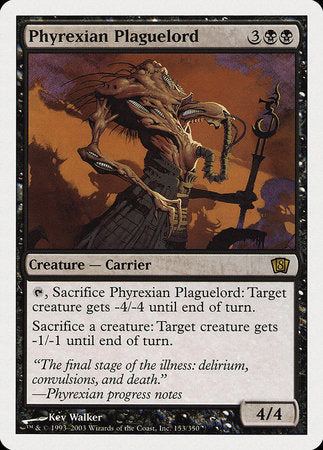 Phyrexian Plaguelord [Eighth Edition] | Cards and Coasters CA