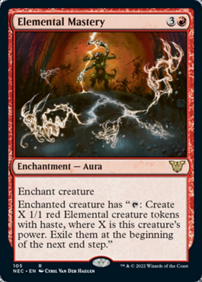 Elemental Mastery [Kamigawa: Neon Dynasty Commander] | Cards and Coasters CA